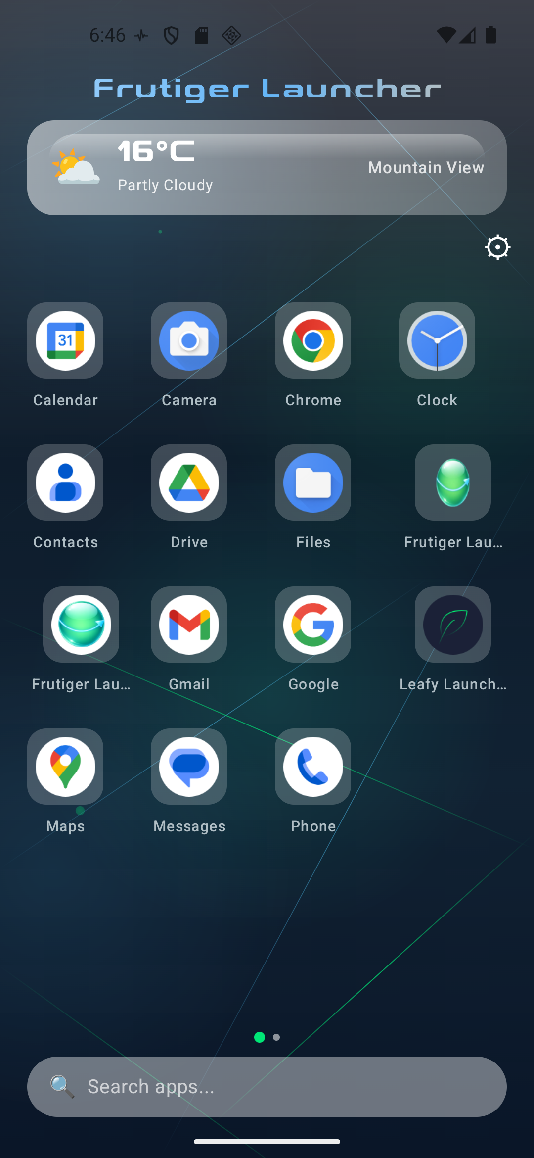 Dark Aero theme screenshot
